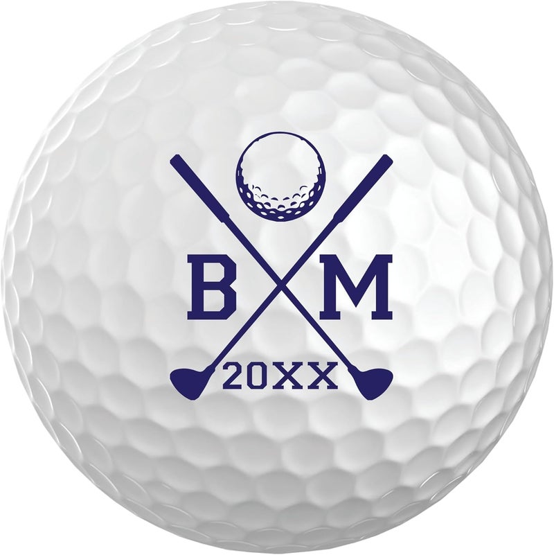 Infusion Personalized Logo Golf Balls - Custom Monogrammed (12 Balls) - Image 1