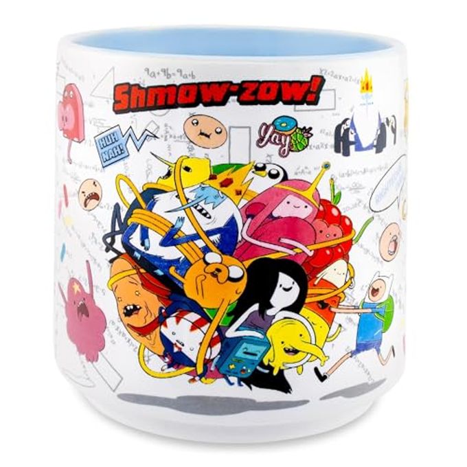 Silver Buffalo Adventure Time Characters Single Stackable Ceramic Mug | Coffee Cup For Tea, Espresso, Cocoa | Holds 13 Ounces - Image 3