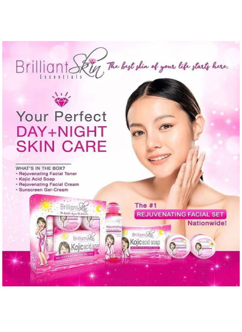 Brilliant Skin Essentials Rejuvenating Facial Set Clear  - Image 3