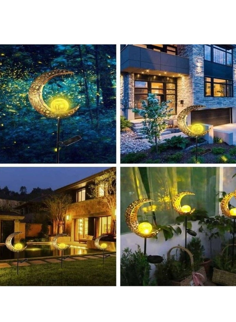 HilalFul Outdoor Solar Light - Crescent | Light Decoration for Home, Office, Restaurants | Outdoor Decorative Lighting in Ramadan, Eid | Patio | Warm White Light - Image 4