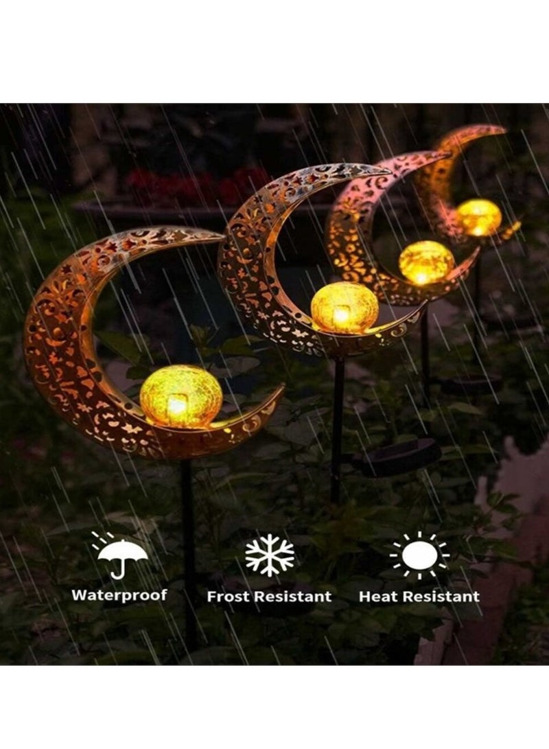 HilalFul Outdoor Solar Light - Crescent | Light Decoration for Home, Office, Restaurants | Outdoor Decorative Lighting in Ramadan, Eid | Patio | Warm White Light - Image 5
