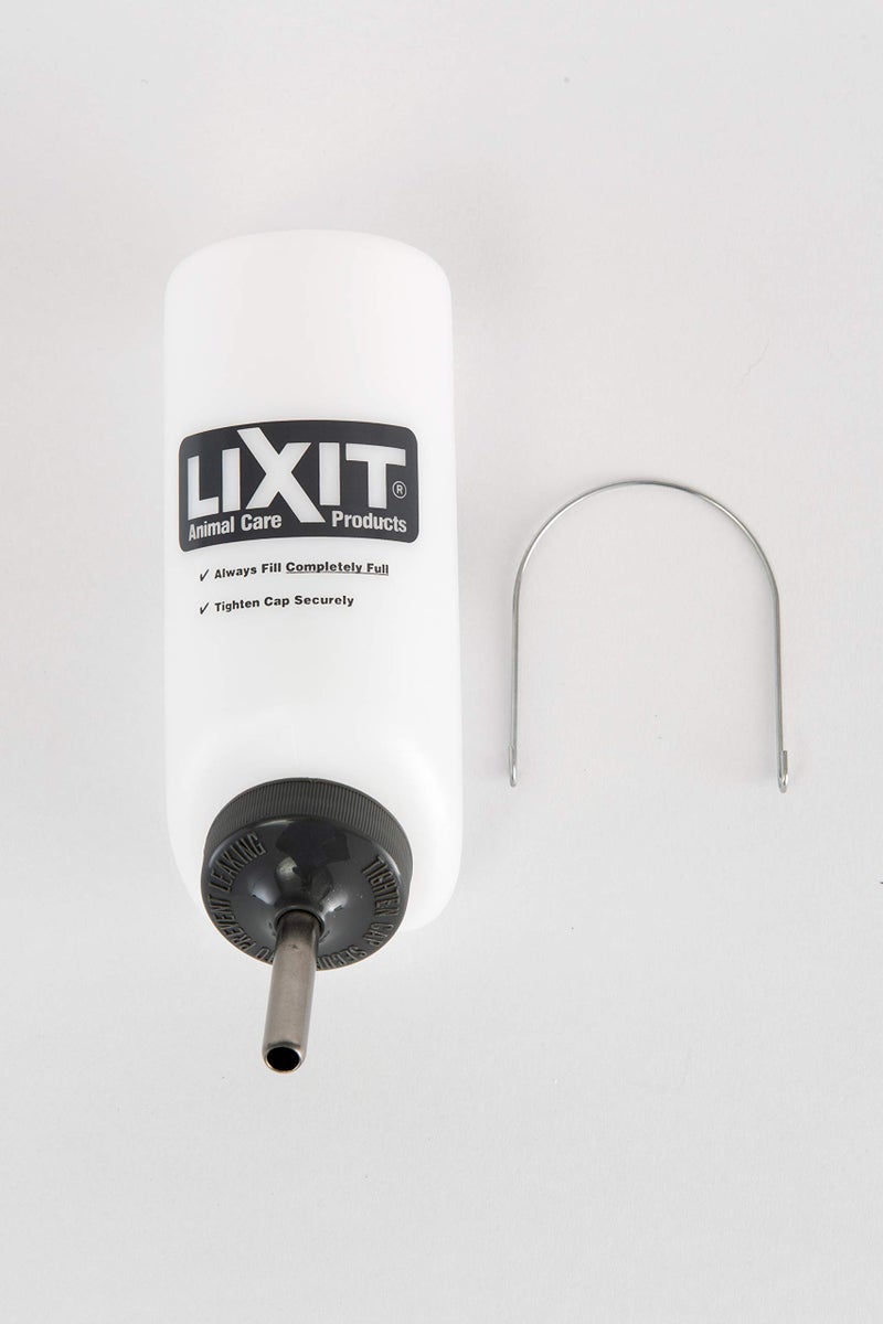Lixit Pet Wide Mouth Water Bottle (16 oz), translucent, 8802 - Image 3