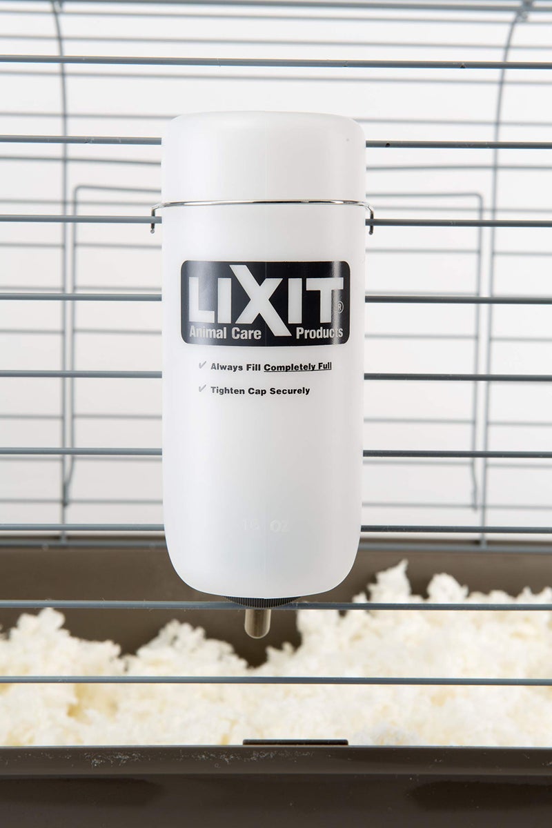 Lixit Pet Wide Mouth Water Bottle (16 oz), translucent, 8802 - Image 4