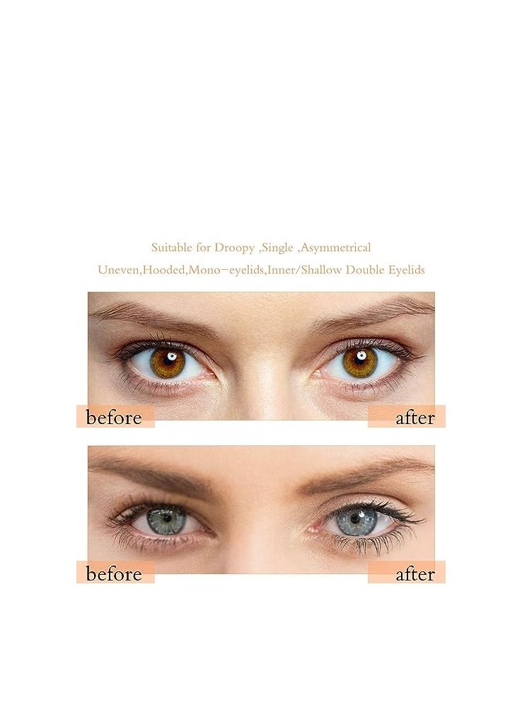 ORiTi ORiTi 2Rolls/600Pairs Invisible Lace One-sided Sticky Double Eyelid Tapes Stickers Eyelid Strips, Instant lift Eyelids Without Surgery - Image 3
