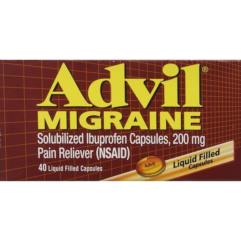 ADVIL MIGRAINE LIQUI-GELS (40 Capsule) - Image 2