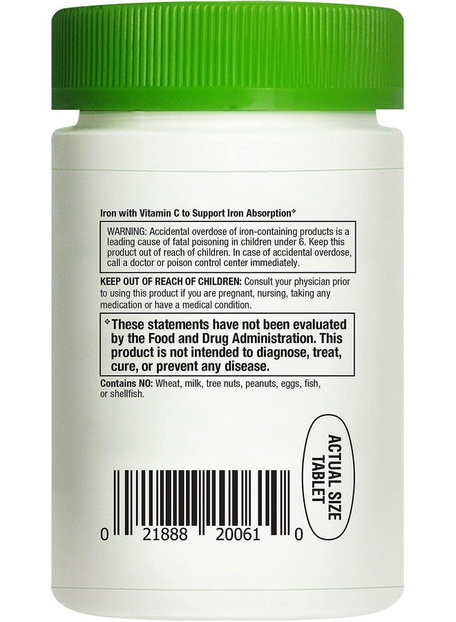 Rainbow Light Rainbow Light - Complete Iron Mini-Tabs, Gently Encourages Healthy Iron Levels by Promoting Iron Absorption with Ferractiv Iron, Vitamin C and Ginger, Vegan, Gluten-Free, Non-Constipating, 60 Tablets - Image 5