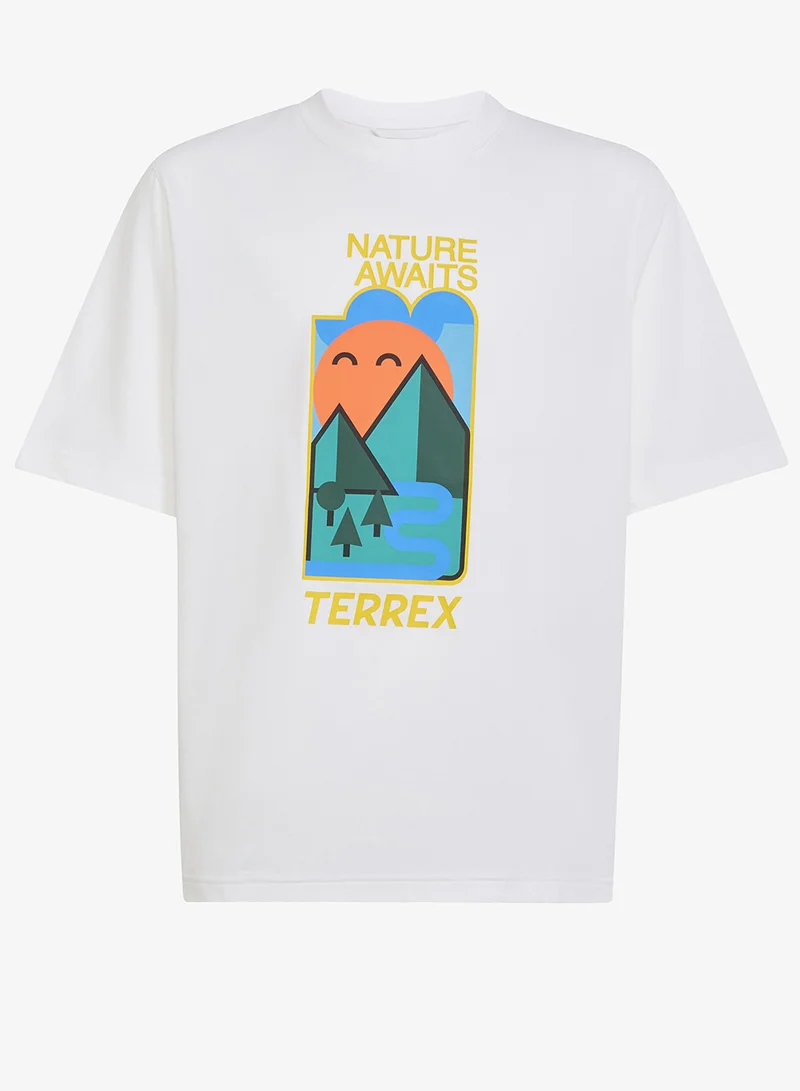 Adidas Youth Terrex Xploric Graphic Tech T-Shirt