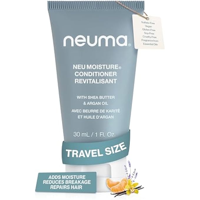 NEUMA NEU MOISTURE CONDITIONER 1 FL. OZ. MOISTURIZING CONDITIONER, LAVENDER, MANDARIN & VANILLA SCENT, TRAVEL SIZE CONDITIONER - Image 1