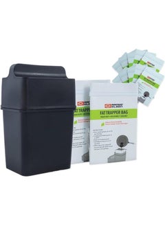 Range Kleen Range Kleen Fat Trapper System/Grease Storage Container with TWELVE Disposable Grease Bags  - Image 1