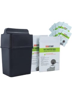 Range Kleen Range Kleen Fat Trapper System/Grease Storage Container with TWELVE Disposable Grease Bags  - Image 2
