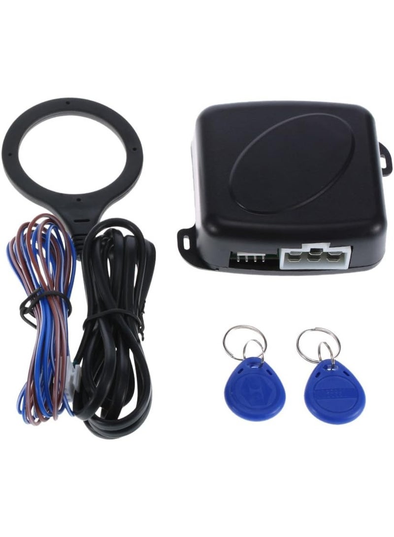 Car Engine Push Start Button RFID Safe Lock Ignition Switch Keyless Entry Starter Anti-theft System - Image 3