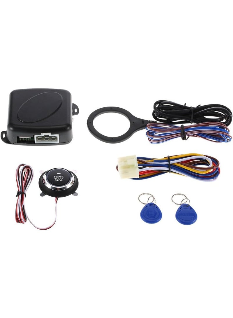 Car Engine Push Start Button RFID Safe Lock Ignition Switch Keyless Entry Starter Anti-theft System - Image 5