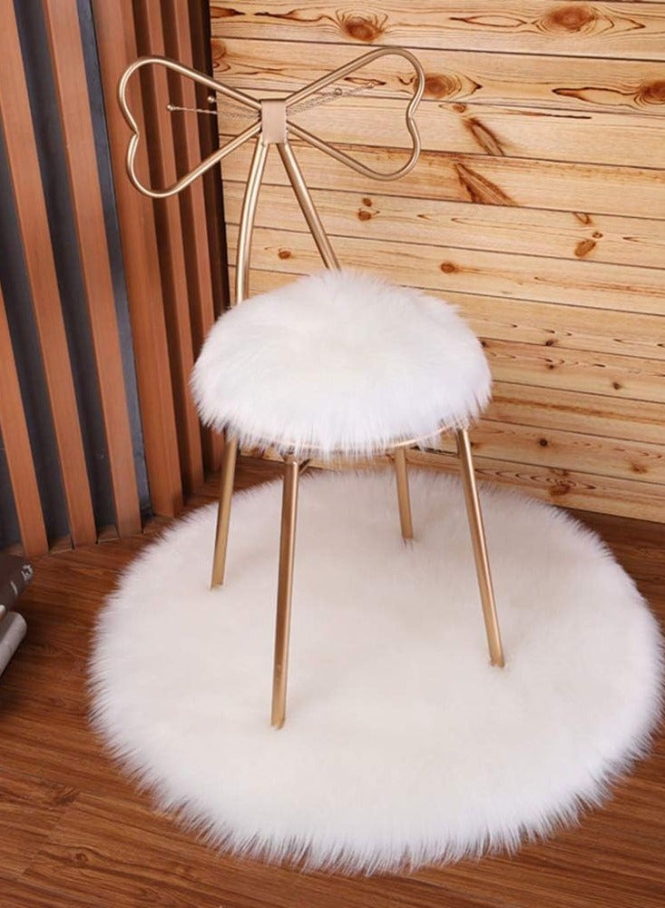 𝐅𝐅𝐃 كرسي فراشة ذهبي - مقعد مكياج حديث، كرسي زينة نورديك لطاولة الزينة، إطار حديدي مريح مع سجادات مضادة للانزلاق، متعدد الاستخدامات لغرفة النوم وغرفة المعيشة والحمام وديكور المنزل - Image 5