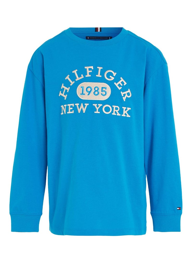 TOMMY HILFIGER - Kids Varsity T-Shirt - Image 1