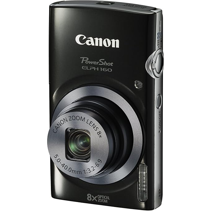 Canon PowerShot ELPH 160 (Black) - Image 1