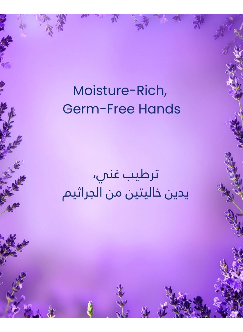 TROPS Lavender Moisture Plus Hand wash, Long Lasting Fragrance,1L Pack Of 2 - Image 3