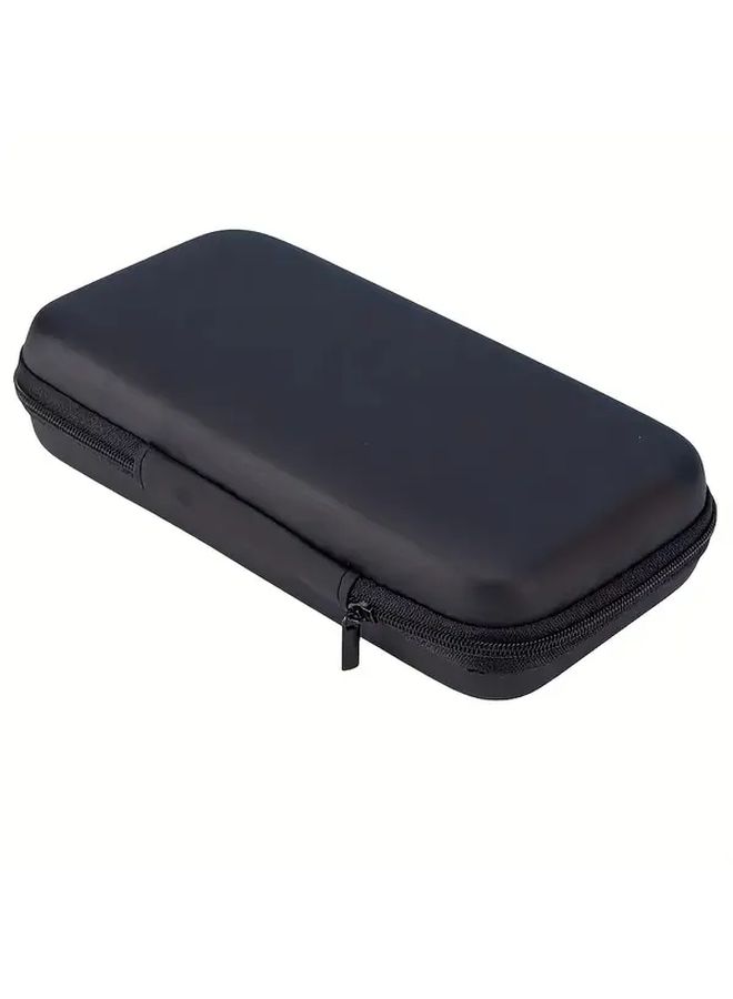 Black EVA Multifunctional Tool Kit 3 94x7 87x1 77 Inch Travel Organizer With Zippered Pockets For Headphones Cables Phones Power Banks Keys And More - Image 4