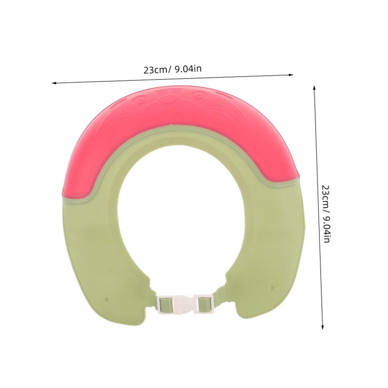 Cute Animal Shower Cap With Ear Protection For Kids Bath Hair Washing - Image 3