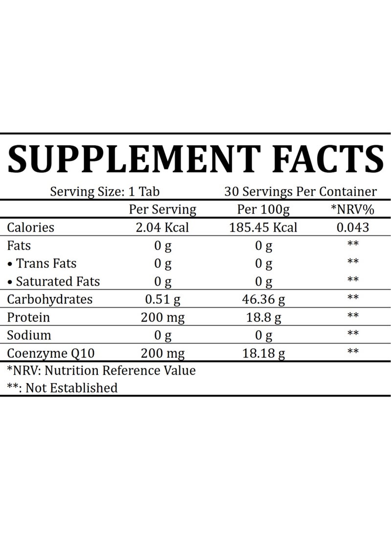 ناتفيتا ليدا اومكيو 10 مع مساعد الإنزيم Q10 لدعم القلب، الدماغ والمفاصل | 60 كبسولة جيلاتينية - Image 5