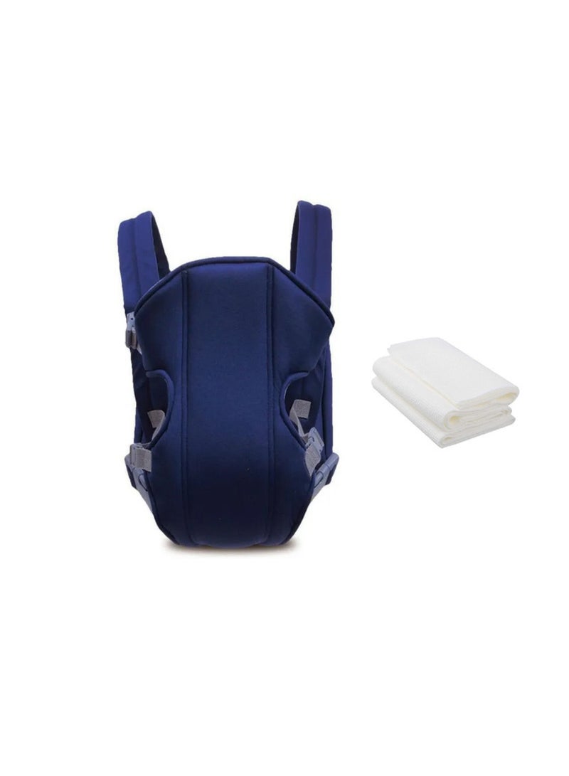 STAR BABiES Combo Pack Baby Carrier Disposable Towel Pack Of 3 - Navy Blue  - Image 1