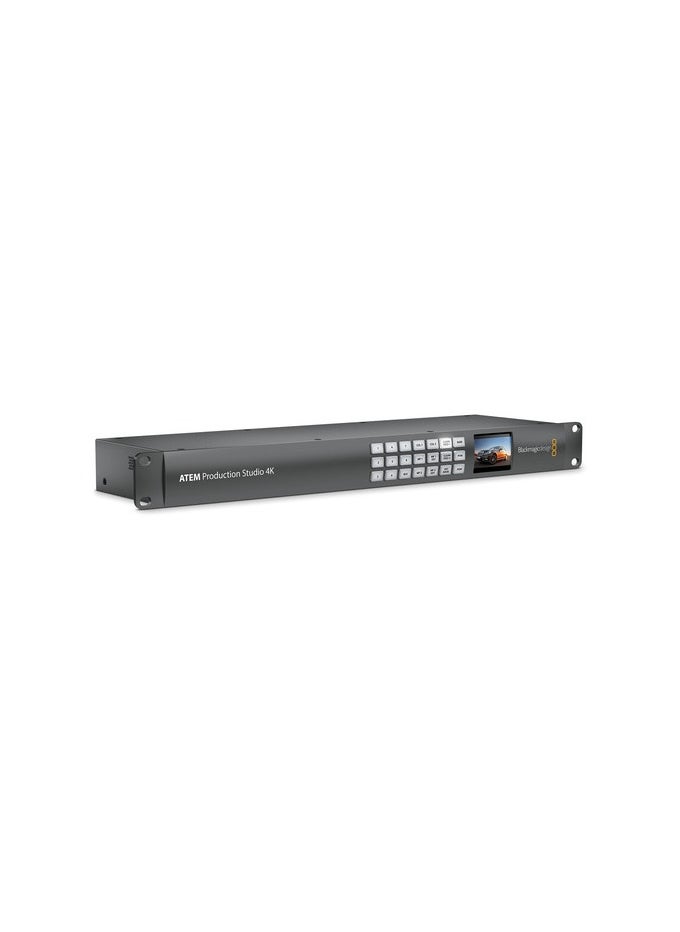 بلاك ماجيك ديزاين بلاك ماجيك ديزاين ATEM Production Studio 4K – جهاز تبديل إنتاج مباشر بـ 8 مداخل 6G-SDI/HDMI بدقة UHD مع عرض متعدد ومزامنة الإطارات  - Image 3