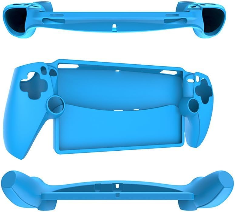 New World for PS5 Portal Remote Player Silicone Cover Protective Case, Protective Case Protector for PlayStation Portal, Accessories Kit for PlayStation Remote Player (Blue) - Image 3
