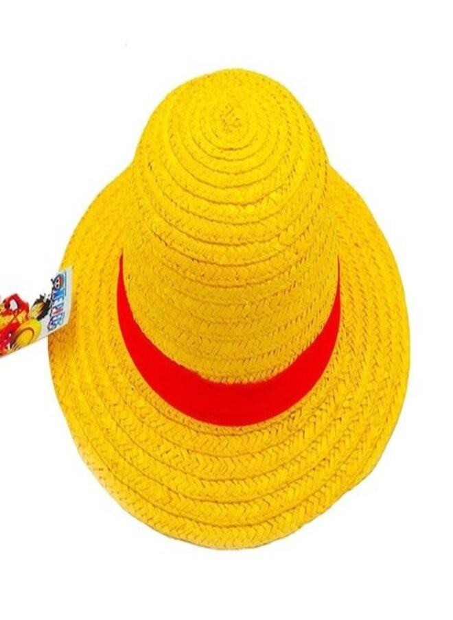 Generic Straw Yellow Hat Monkey D Luffy 35 cm  - Image 1