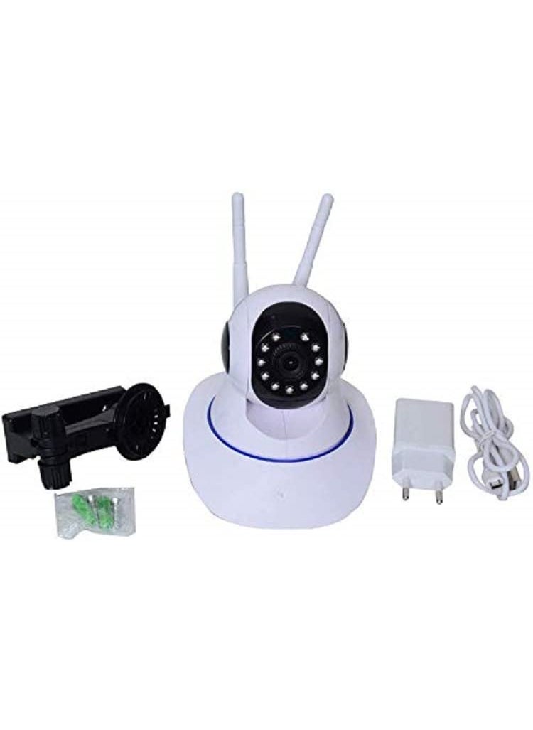 UNV UnV V380 HD CCTV Wireless IP Security Camera Dual Antenna Live View Support Micro SD Card 1 CountPack of 1  - Image 3