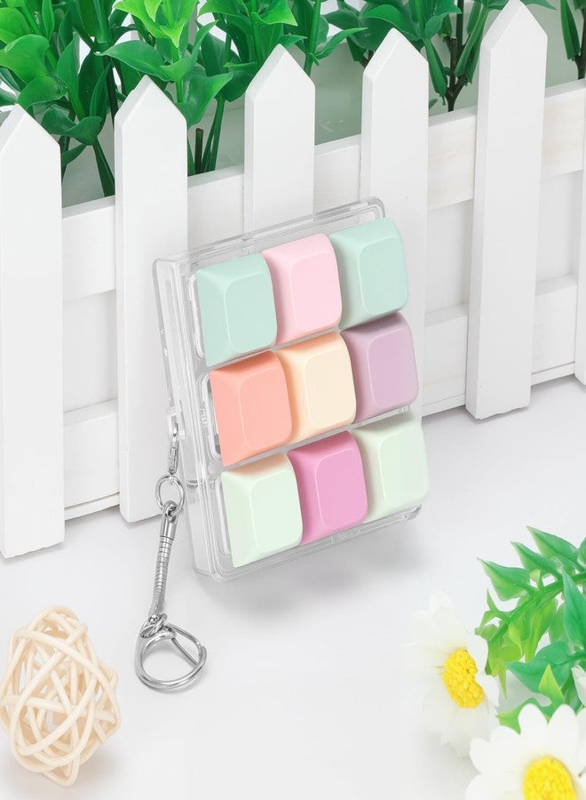 FunisFun Keyboard Fidget Toy with Keychain, 9 Buttons Fidget Clicker for Adults, Stress Relief Office Gifts to Relieve Anxiety and Improve Focus - Image 4