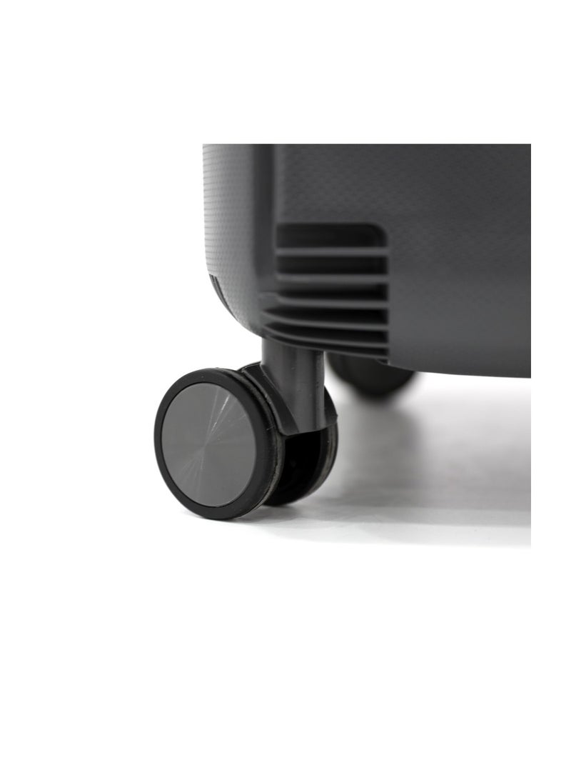 SONADA Hardshell Luggage Trolley Bag 3 Pieces Set,Grey (S-20",M-24",L-28") - Image 4