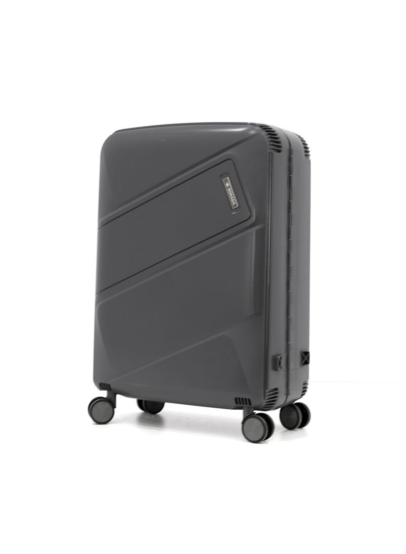 SONADA Hardshell Luggage Trolley Bag 3 Pieces Set,Grey (S-20",M-24",L-28") - Image 2