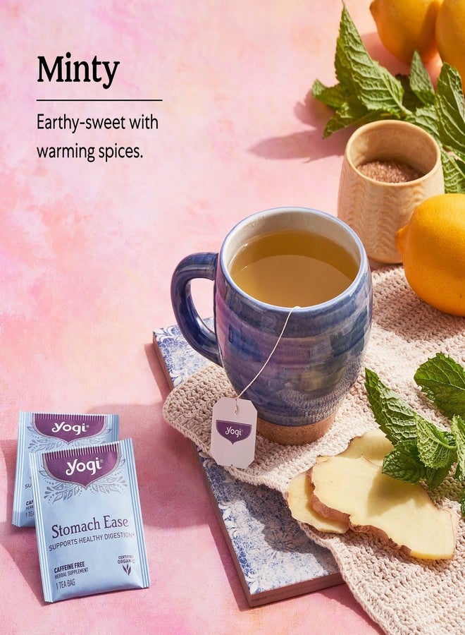 Yogi Tea Stomach Ease - 16 Bags per Pack (4 Packs) - Digestive Tea to Help Soothe & Calm the Stomach - Includes Licorice, Fennel, Ginger, Peppermint & More - Image 4