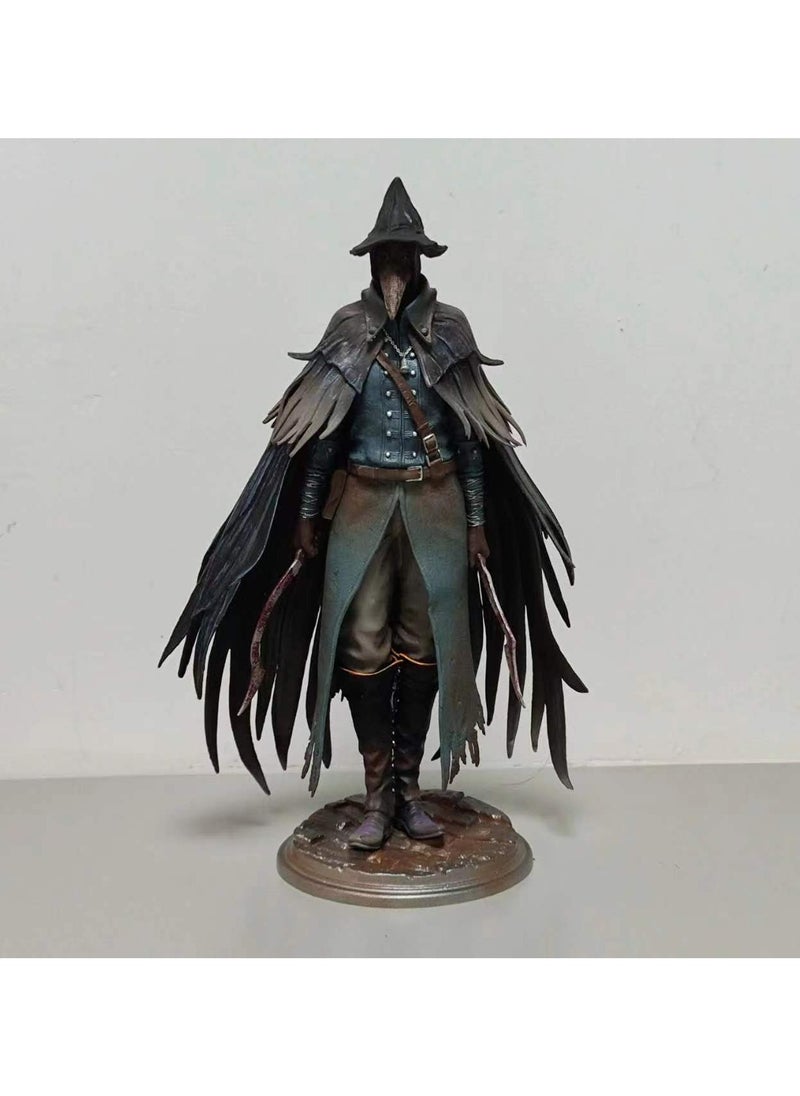 Game Peripherals Bloodborne Curse Raven Feather Raven Hunter 1/7 Static Statue Figure