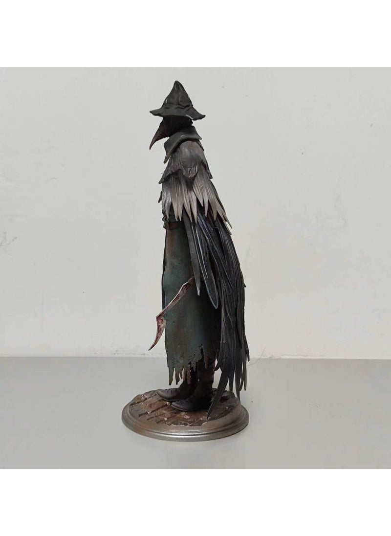 Game Peripherals Bloodborne Curse Raven Feather Raven Hunter 1/7 Static Statue Figure