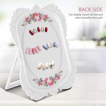 ANGGREK Plastic 48 Colors Nail Art Display Stand Nail Polish Gel Card Nail Practice Manicure Tool Practice Stand Display Stan  - Image 2