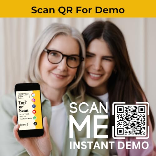 tinydabba Review card | NFC & QR Enabled | Review | Social Media | Unlimited Links | Boost Business Reviews - Image 2