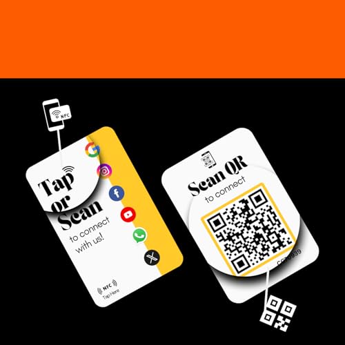 tinydabba Review card | NFC & QR Enabled | Review | Social Media | Unlimited Links | Boost Business Reviews - Image 4