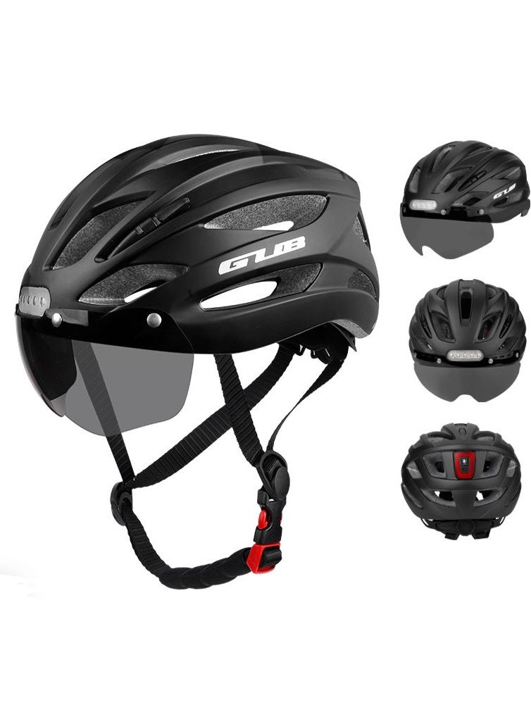 جي يو بي خوذة من جي يو بي موديل K100 بلس مزودة باضاءة امامية و خلفية مقاس (57-61) - Image 1