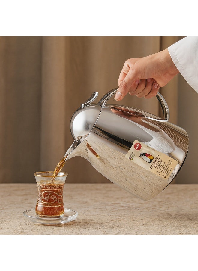 EMSA German Thermos Oberg Chrome Luxury Design 1L Capacity - Image 1