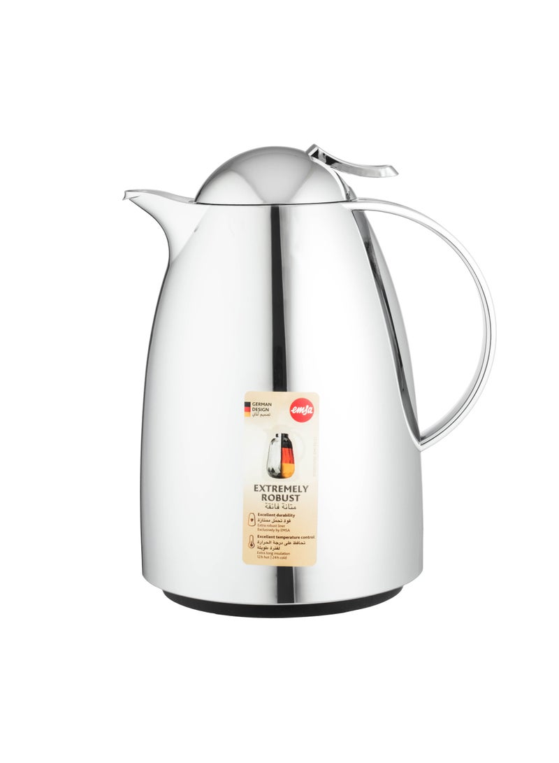 EMSA German Thermos Oberg Chrome Luxury Design 1L Capacity - Image 2