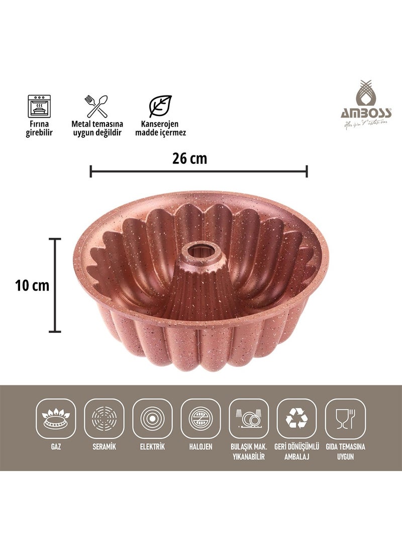 Alya Casting Cake Mold Fireproof Non-Stick Pink 26 cm - pzsku/Z08F9D6F749BF3E6865B6Z/45/_/1728061463/f7e7ac1a-da6d-4e7d-9bec-b1f17c54aff7