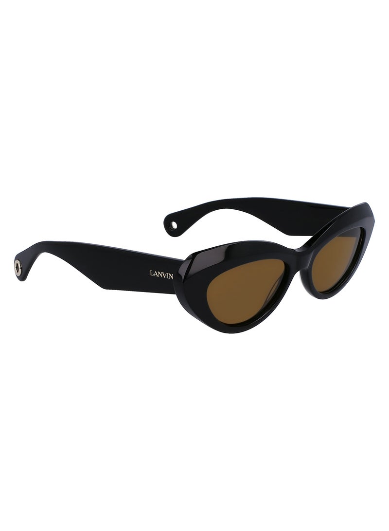 LANVIN نظارات شمسية للنساء LNV648S-001-5317 - Image 3