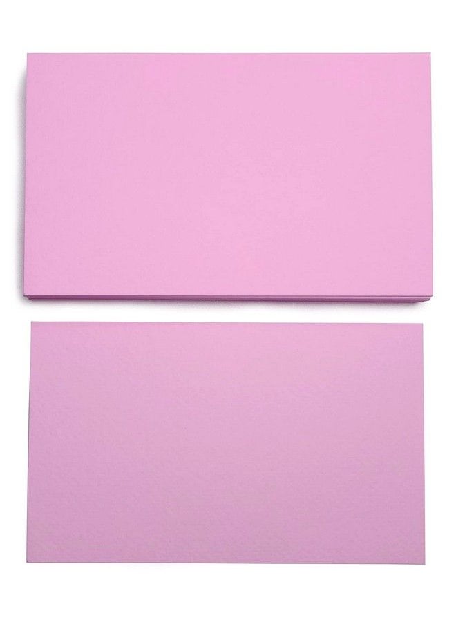 PPAPPAPPIYO Set Of 50 3X5 Color Blank Index Cards 180Gsm (Pink)  - Image 4