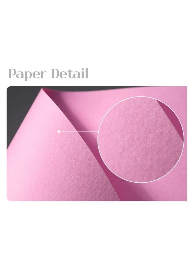 PPAPPAPPIYO - Set Of 50 3X5 Color Blank Index Cards 180Gsm (Pink) - Image 1