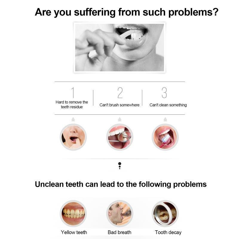 Electric Teeth Cleaner: White Integrated Body, IPX6 Waterproof, Intelligent High Frequency Vibration - 3 Block Strength Adjustment, USB Charging Teeth Cleaner for Daily Oral Care - Image 4