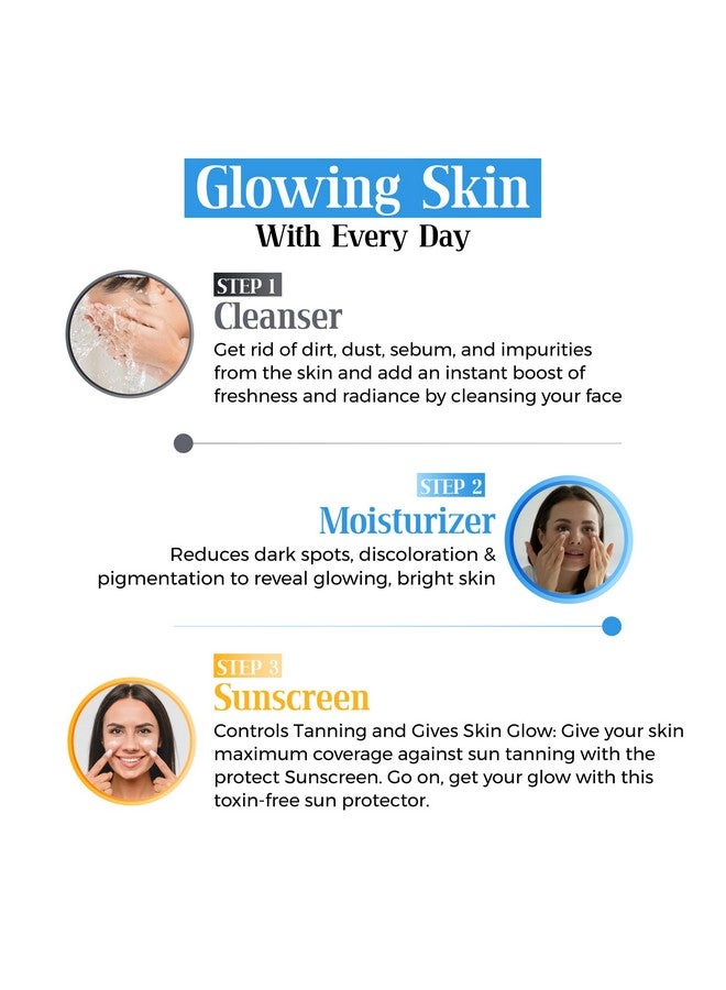 في كير منظف ديتوكس 3 في 1، مرطب، واقي من الشمس للبشرة الجافة، مجموعة تنظيف وترطيب البشرة لكل من الرجال والنساء، مناسب لجميع أنواع البشرة، الاستخدام اليومي، 50 جم - Image 3