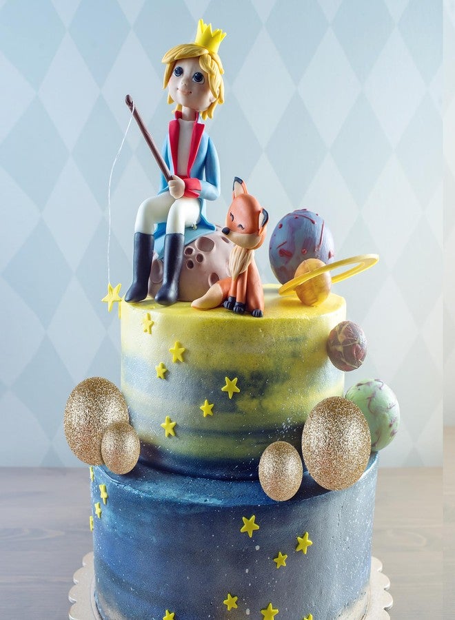 ASTARON Pack of 20 Cake Decoration Balls Cake Toppers, Mini Balloons Cake Toppers for Wedding Party Baby Shower Birthday Cake Decorating (Glitter Champagne Gold) - Image 4