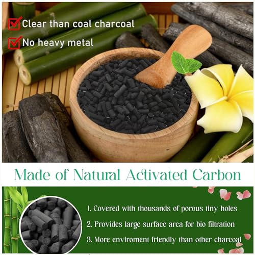 PurifyLogix 1.6 Pounds Activated Charcoal Filter Refill for FoodCycler Kitchen Waste Composters, Odor-Absorbing Replacement Carbon Compatible with Eco 5 FoodCycler Indoor Electric Composter(2PCS) - Image 3