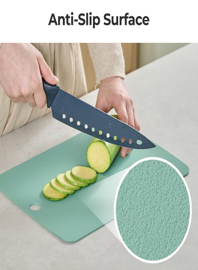 Firgi TPU Silicone Cutting Board Set of 3, BPA-Free Non-Slip Flexible Cutting Mats for Kitchen, Food Grade Silicone Chopping Boards - Dishwasher Safe Kitchen Essentials - 12.2" - Image 3