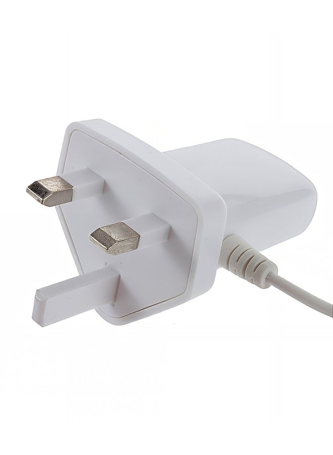 Taimi Pack Of 4 Fast Charger 3-Pin With Micro Cable USB White  - Image 2